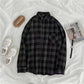 High-quality Soft Warm Winter Women's Plaid Shirt