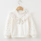 Elegant Long Sleeve Blouse Top for Girls