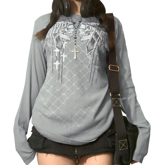 Vintage Y2K Long Sleeve Top