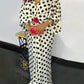 Polka Dot Print Summer SunDress