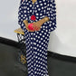 Polka Dot Print Summer SunDress