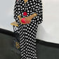 Polka Dot Print Summer SunDress
