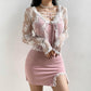 Lace Cardigan Vintage Top for Women