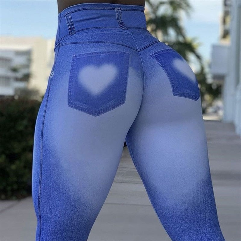 High Waist Skinny Jeans Slim Denim pants for Women