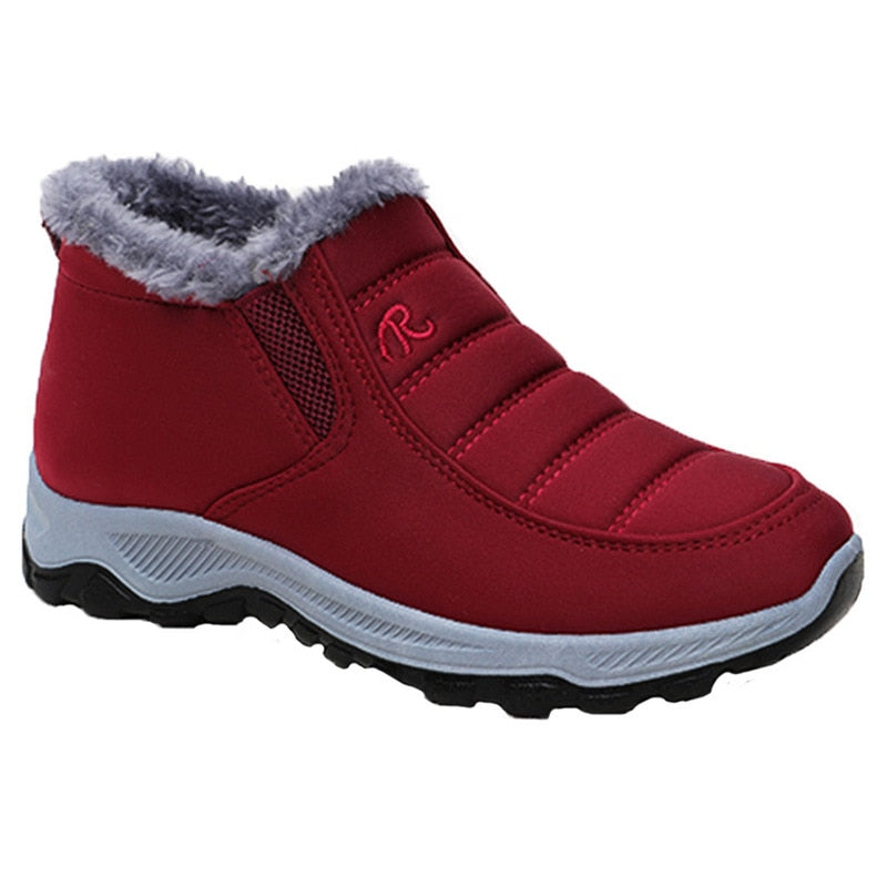 Winter Shoes Waterproof Snow Boots for Men