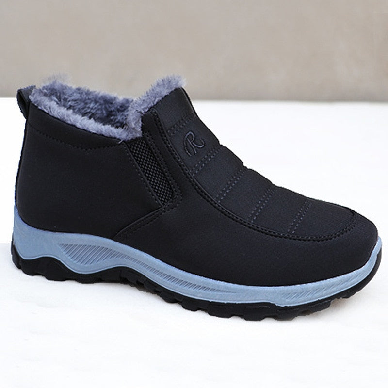 Winter Shoes Waterproof Snow Boots for Men