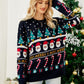Winter Loose Knitted Christmas Top