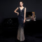 Sequin Evening Dress for Women