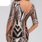 Sequin Evening Party Dress for Women