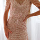 Short Sequin Evening Party Dress for Women