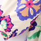 Vintage V Neck Paisley Flower Print Dress