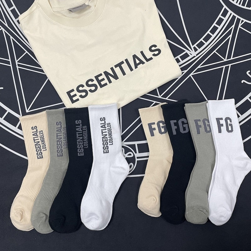 Men and women Essentials Socks Men free with your order of $75 and above