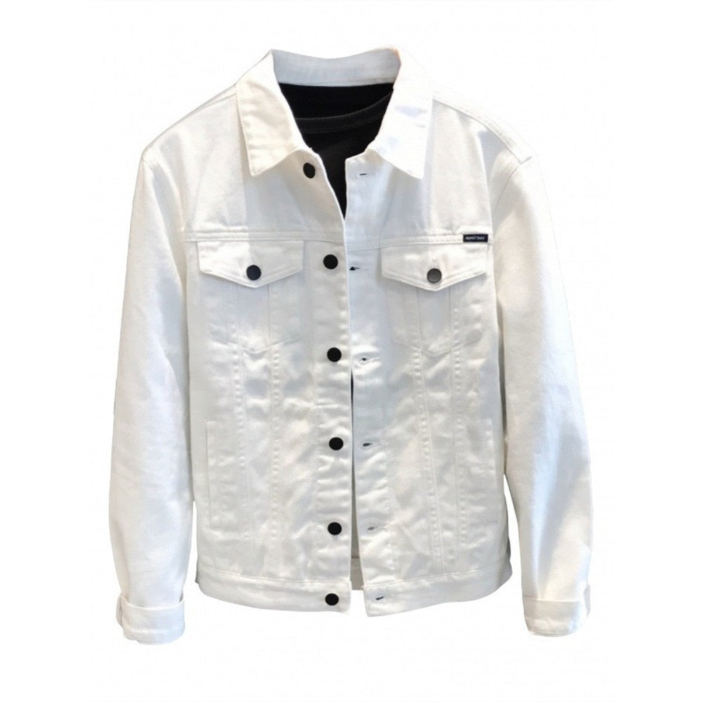 Turn Down Collar Velo Jacket