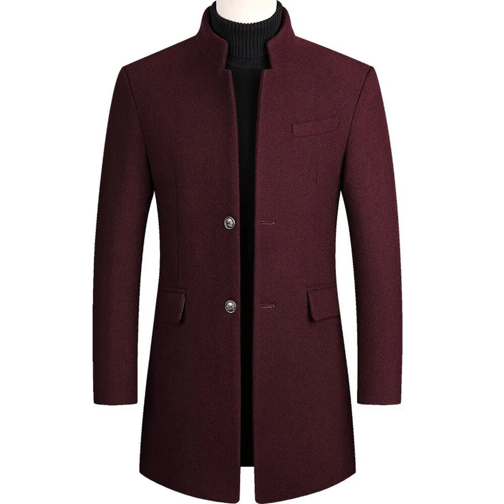 Long Woolen Coat