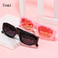 Retro Square Sunglasses Women Vintage Small Frame Fashion Luxury Designer