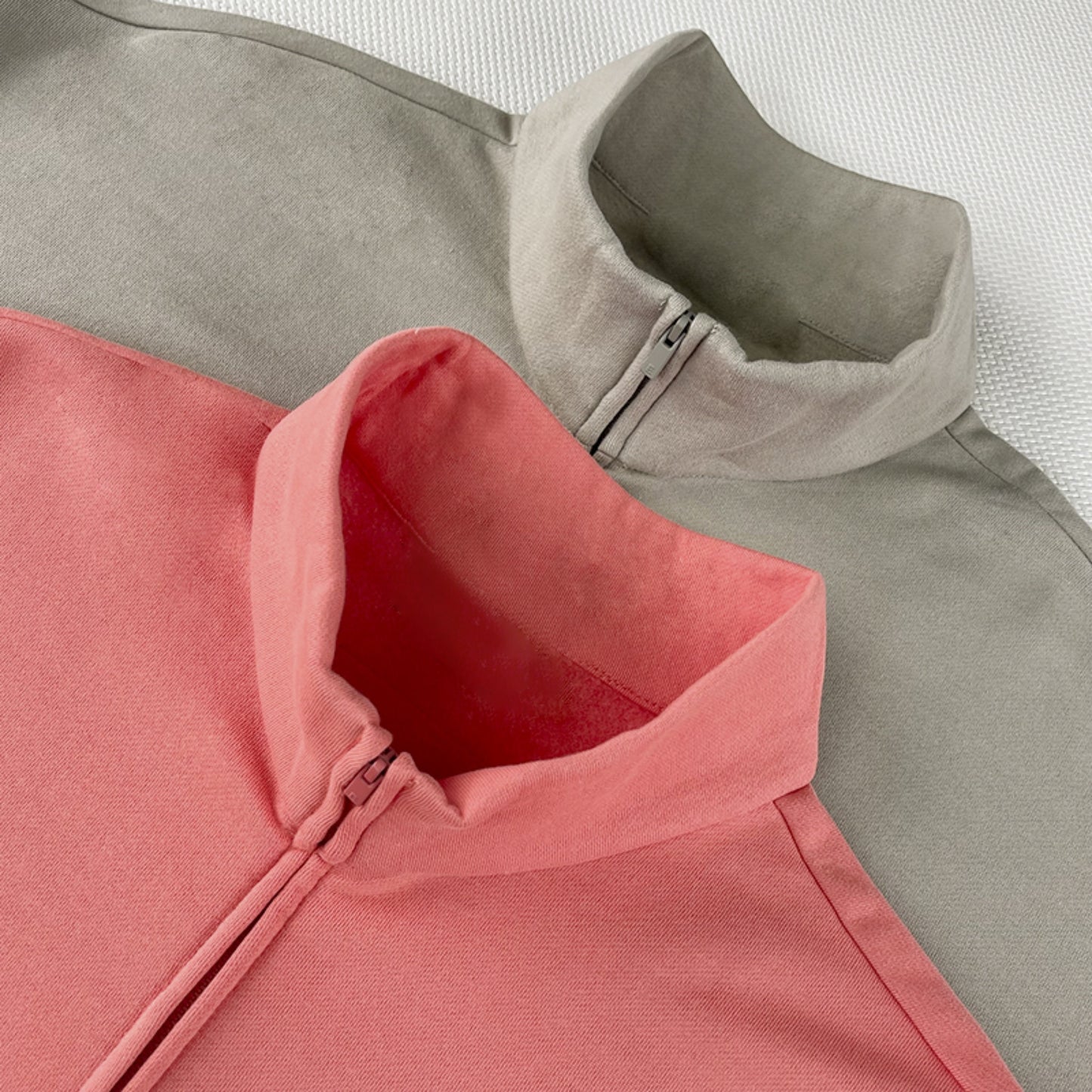 Fw23 Essentials High Neck Sweatshirt Coral Orange New Coral 3d Print Letter Hip Hip