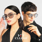 New Fashion Aluminum Photochromic Sunglasses Men Women Polarized Sun Glasses Chameleon