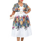 Vintage Flowery Dress