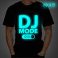 Dj Mode Print Luminous Tees T- shirt for Men