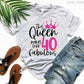 January To December Graphic Print T-Shirt Top for Women