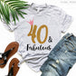 January To December Graphic Print T-Shirt Top for Women