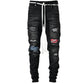 Denim Jogging Trousers