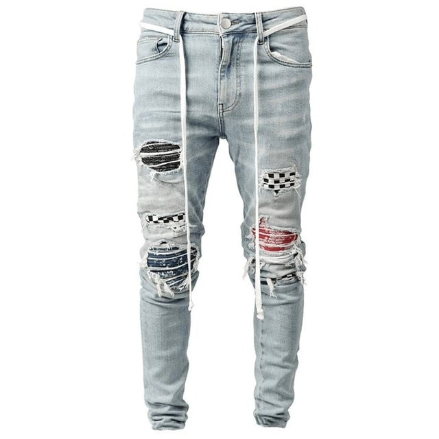 Denim Jogging Trousers
