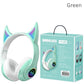Devil Bluetooth Wireless Headphones Headset Flashing Light
