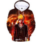 Anime Bleach Print 3d Hoodies Sweatshirt for Men