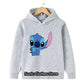 90s Y2k Anime Disney Stitch Hoodie Girls Children Cartoon Clothes Kid Boys Lilo Stitch Sweatshirt Manga Hoody Baby Casual Top