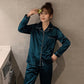 Sleepwear Silk Satin Pajama