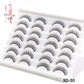 Natural False Eyelashes 5 Pairs Dramatic 3D Mink Lashes