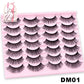 Natural False Eyelashes 5 Pairs Dramatic 3D Mink Lashes