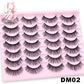 Natural False Eyelashes 5 Pairs Dramatic 3D Mink Lashes