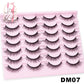 Natural False Eyelashes 5 Pairs Dramatic 3D Mink Lashes