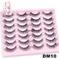 Natural False Eyelashes 5 Pairs Dramatic 3D Mink Lashes