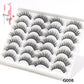 Natural False Eyelashes 5 Pairs Dramatic 3D Mink Lashes