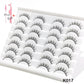 Natural False Eyelashes 5 Pairs Dramatic 3D Mink Lashes