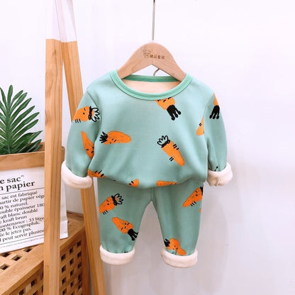 Warm Pajamas Set for Baby Boy