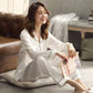 Sleepwear Silk Satin Pajama