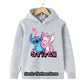 90s Y2k Anime Disney Stitch Hoodie Girls Children Cartoon Clothes Kid Boys Lilo Stitch Sweatshirt Manga Hoody Baby Casual Top