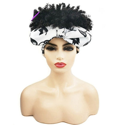 Kinky Curly Synthetic Headband Wigs For Women