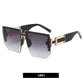 Rimless Square Frame Luxury Sunglasses UV 400