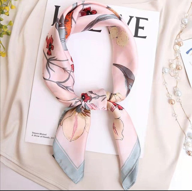 Small Silk Scarf for Women