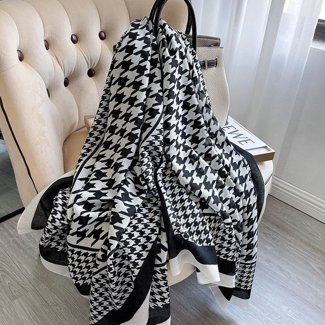 Winter Cotton Scarf for Women