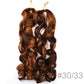 Synthetic Loose Spiral Wave Braiding Hair Extension