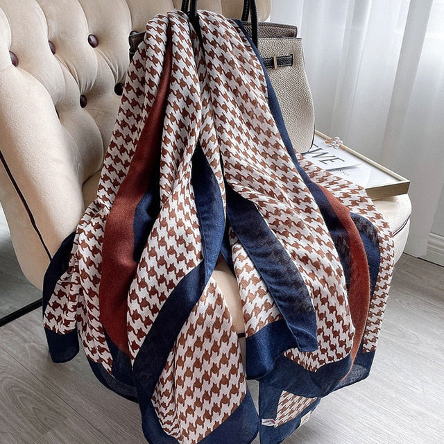 Winter Cotton Scarf for Women