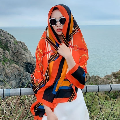 Winter Cotton Scarf for Women