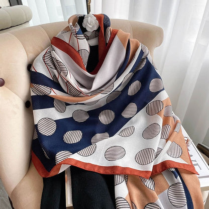 Winter Cotton Scarf for Women