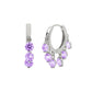 925 Sterling Silver Ear Buckle Small Hoop Earrings